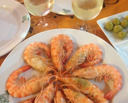 Tapas Tours Sherry Prawns