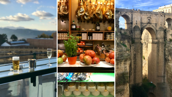 Drinks at Catalonia Hotel, Casa Ortega & Ronda's New Bridge