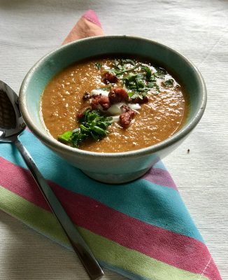 Annie B's Chorizo & Chestnut Soup
