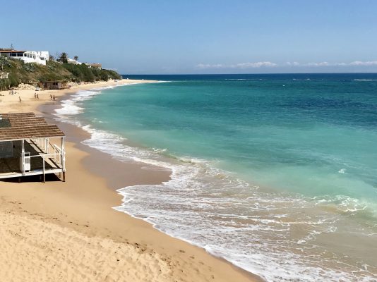 The beach at Los Caños de Meca one of the best beaches in Cadiz Province