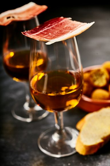 sherry and jamon