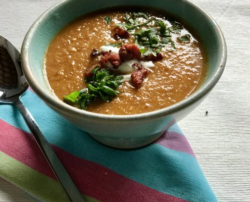 Annie B's Chorizo & Chestnut Soup