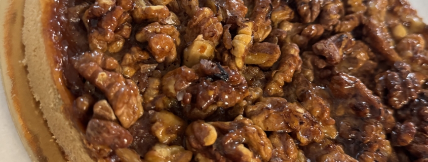 Moroccan Walnut Tart by Annie B