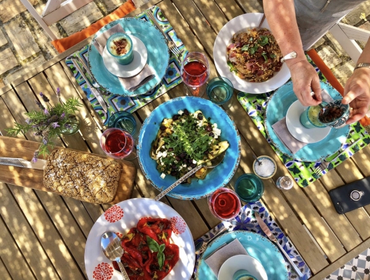 Summer lunch in Vejer