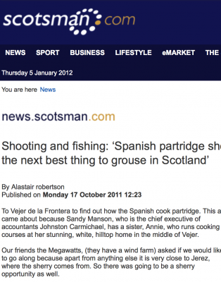 The Scotsman Press - Oct 2011