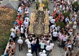 Religious procession in Vejer August 2023 by Annie B