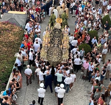 Religious procession in Vejer August 2023 by Annie B