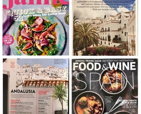 food and travel magazines feat. vejer