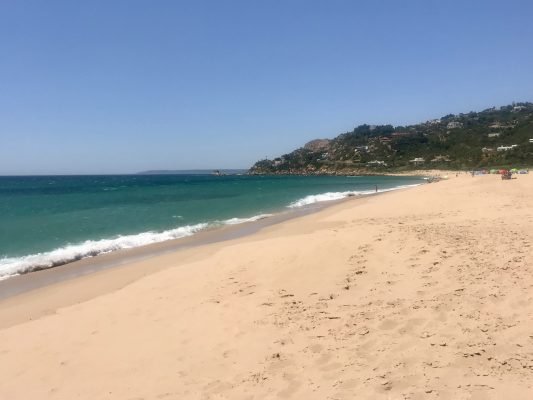 Stunning virgin sands at Playa de los Alemanes