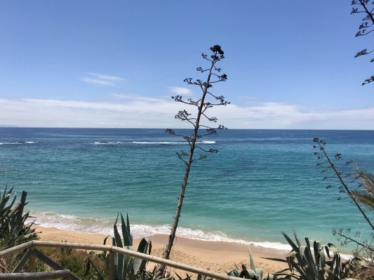 The first view of Los Caños de Meca beach