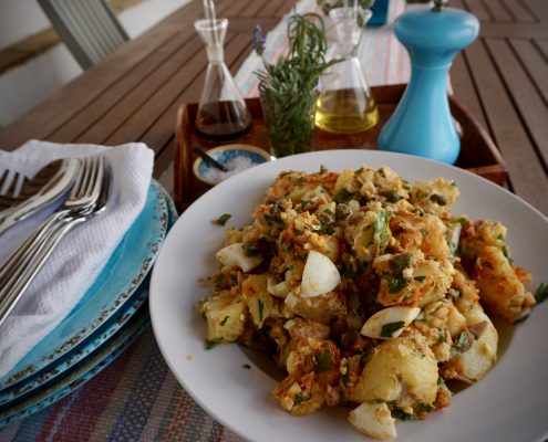 Spanish Tuna & Potato Salad Annie B's Spanish Kitchen