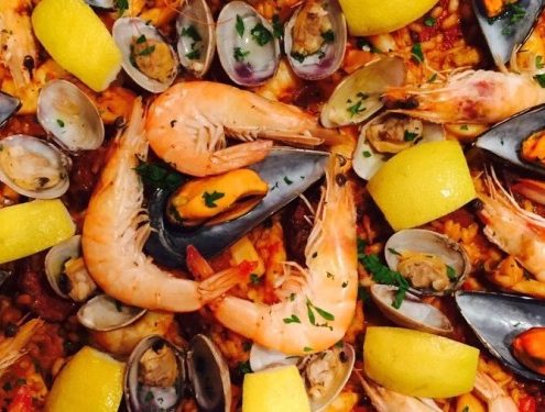 seafood paella