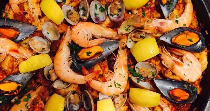 seafood paella