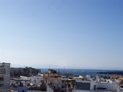 view of morocco from tarifa